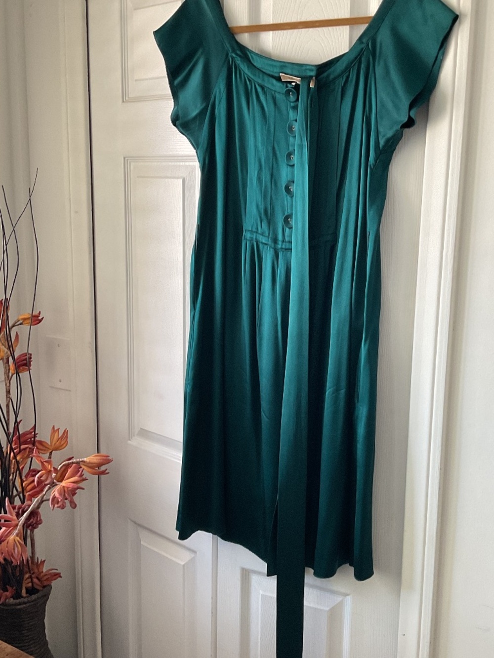 See by Chloe silk midi dress 8